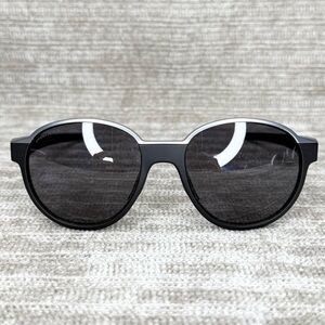 Oakley Coinflip Round Sunglasses OO4144 Matte Black Silver Prizm Lens 53-17-145